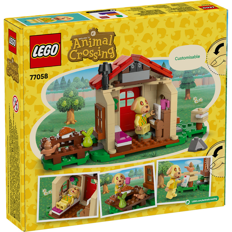 LEGO Animal Crossing 77058 — Casa confortabila a lui Goldie – imagine 5