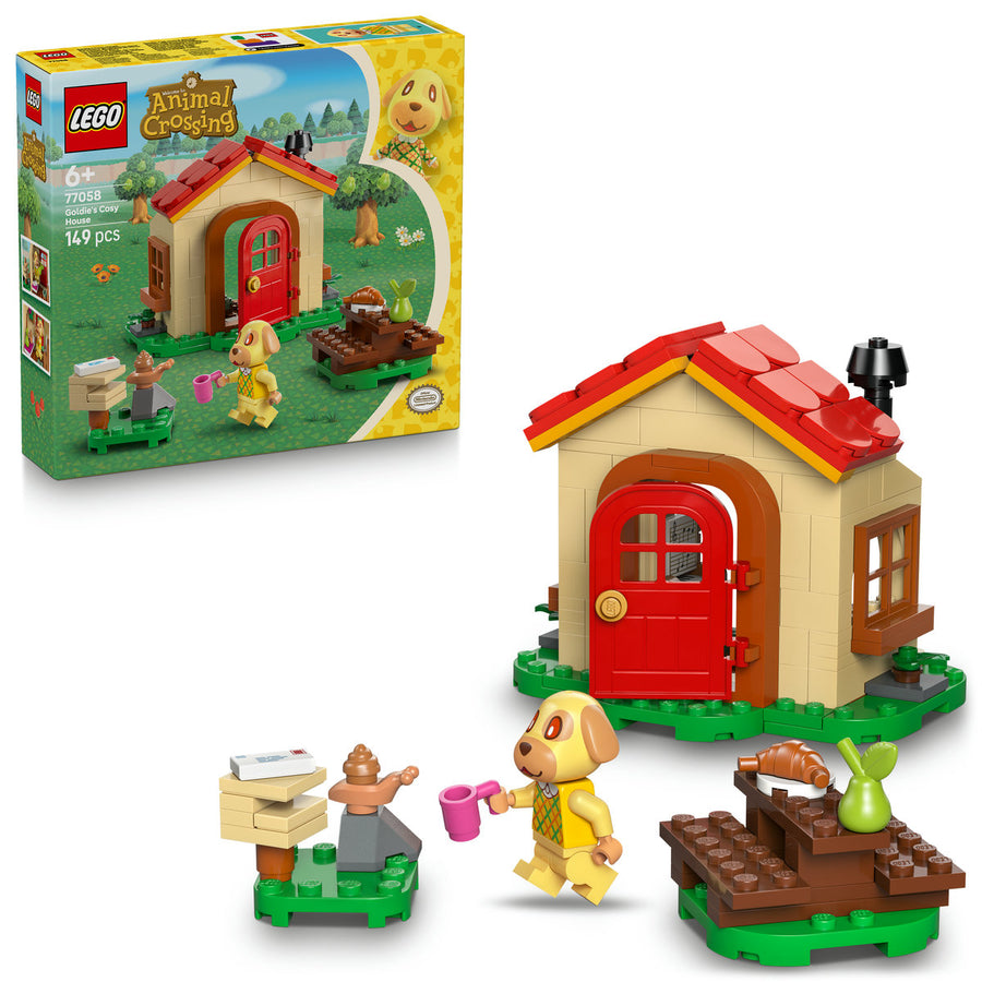 LEGO Animal Crossing 77058 — Casa confortabila a lui Goldie – imagine 1