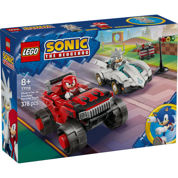LEGO Sonic the Hedgehog 77118 — Mașina lui Silver vs Camionul gigant al lui Knuckles – imagine 2