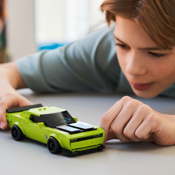 LEGO Speed Champions 77237 — Masina sport Dodge Challenger SRT Hellcat – imagine 8
