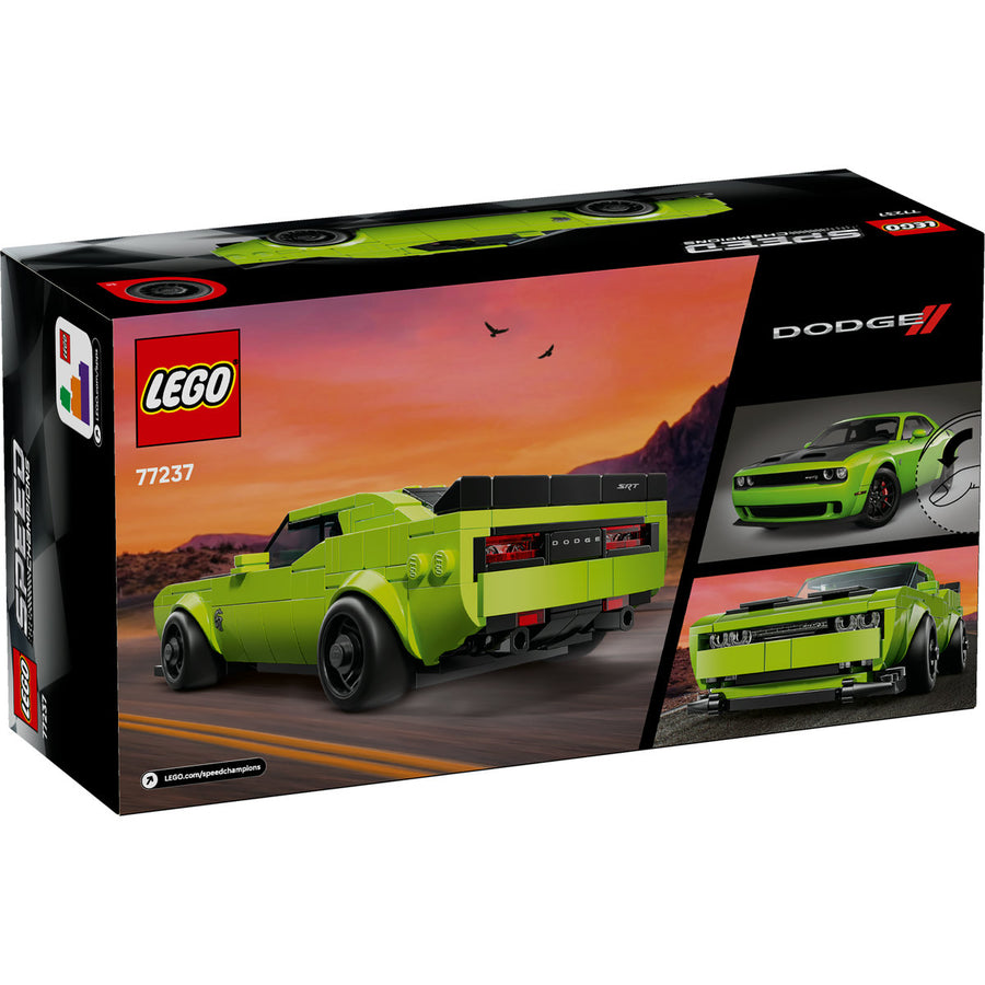 LEGO Speed Champions 77237 — Masina sport Dodge Challenger SRT Hellcat – imagine 3