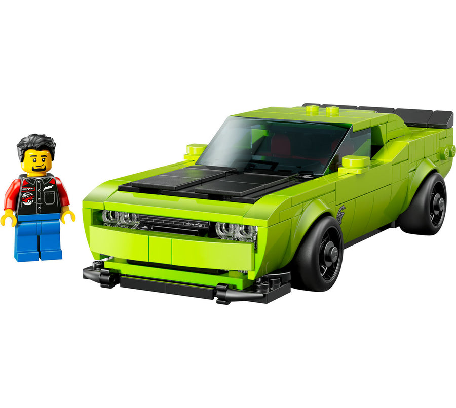 LEGO Speed Champions 77237 — Masina sport Dodge Challenger SRT Hellcat – imagine 7