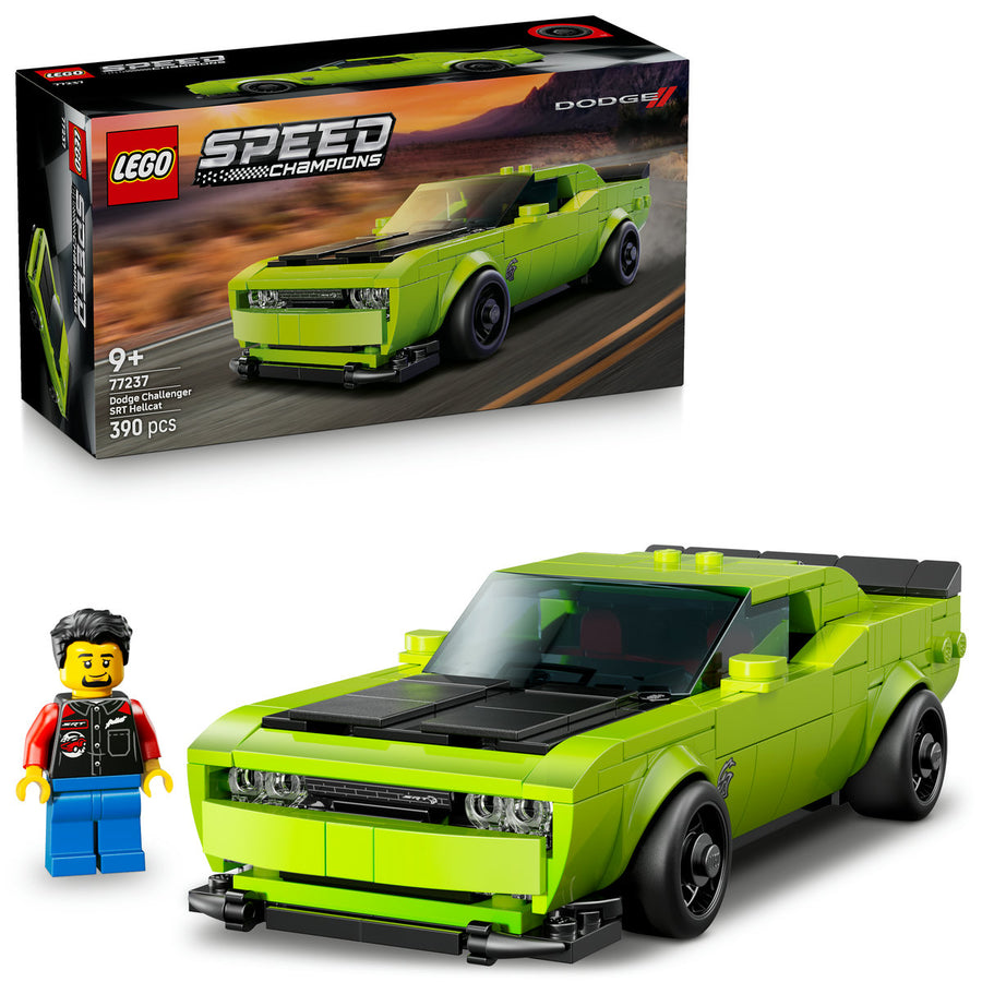 LEGO Speed Champions 77237 — Masina sport Dodge Challenger SRT Hellcat – imagine 1