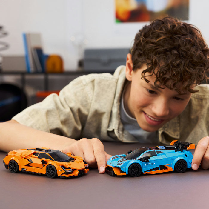 LEGO Speed Champions 77238 — Lamborghini Revuelto și Huracán STO – imagine 8