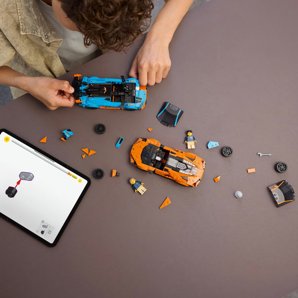 LEGO Speed Champions 77238 — Lamborghini Revuelto și Huracán STO – imagine 4