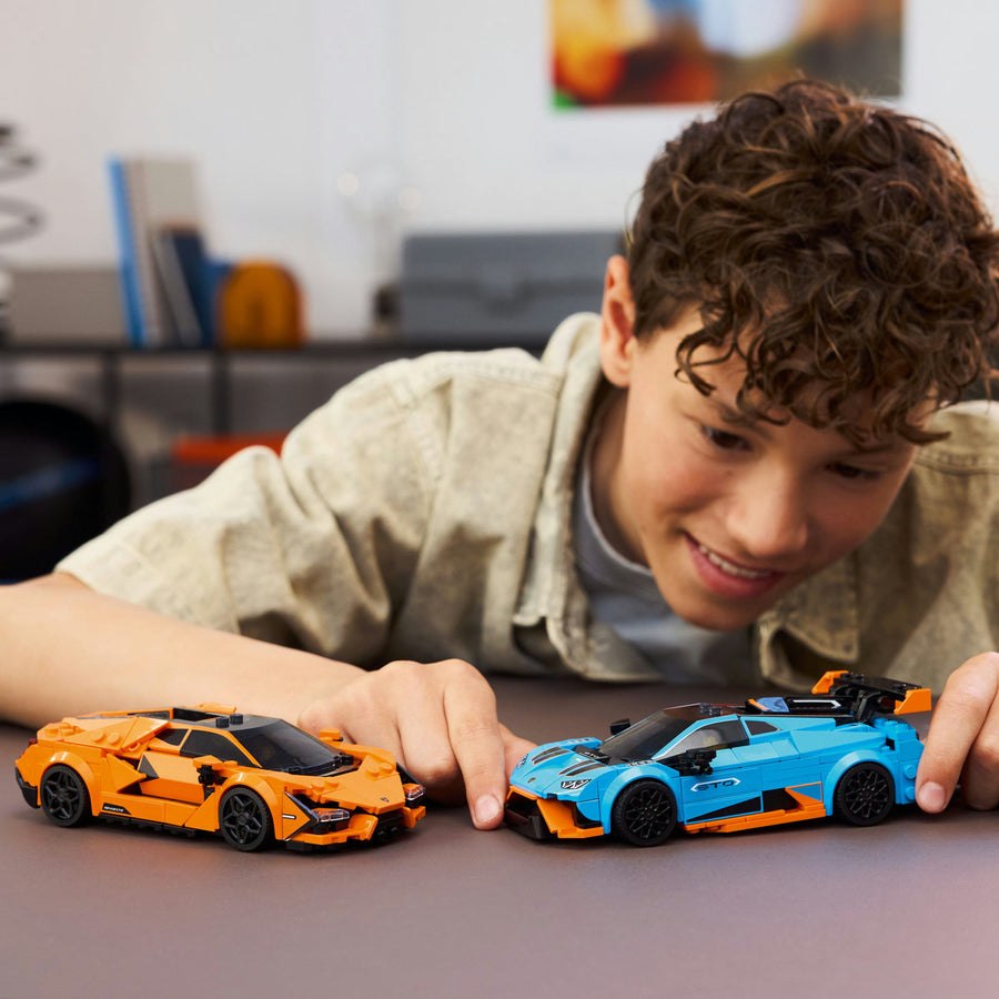 LEGO Speed Champions 77238 — Lamborghini Revuelto și Huracán STO – imagine 5