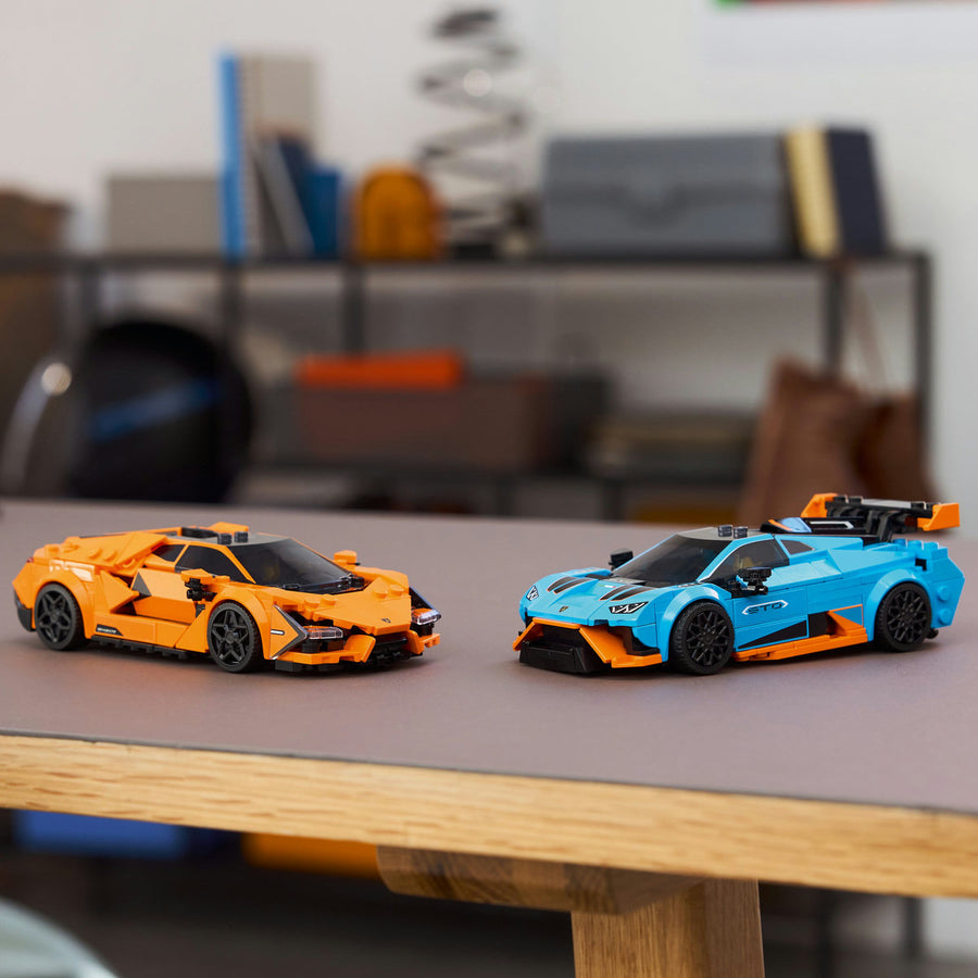 LEGO Speed Champions 77238 — Lamborghini Revuelto și Huracán STO – imagine 6