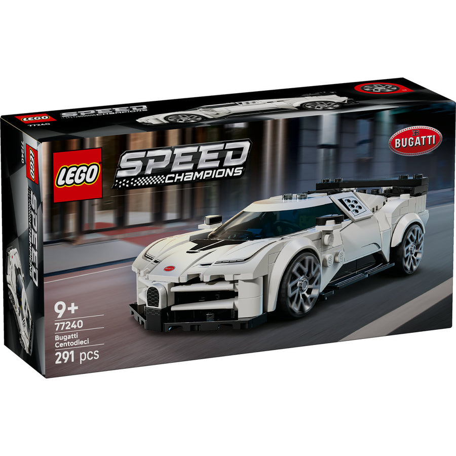 LEGO Speed Champions 77240 — Hipermasina sport Bugatti Centodieci – imagine 2