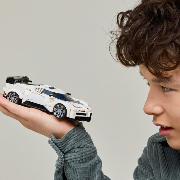 LEGO Speed Champions 77240 — Hipermasina sport Bugatti Centodieci – imagine 5