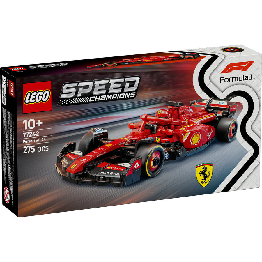 LEGO Speed Champions 77242 — Masina de curse F1® Ferrari SF-24 – imagine 2