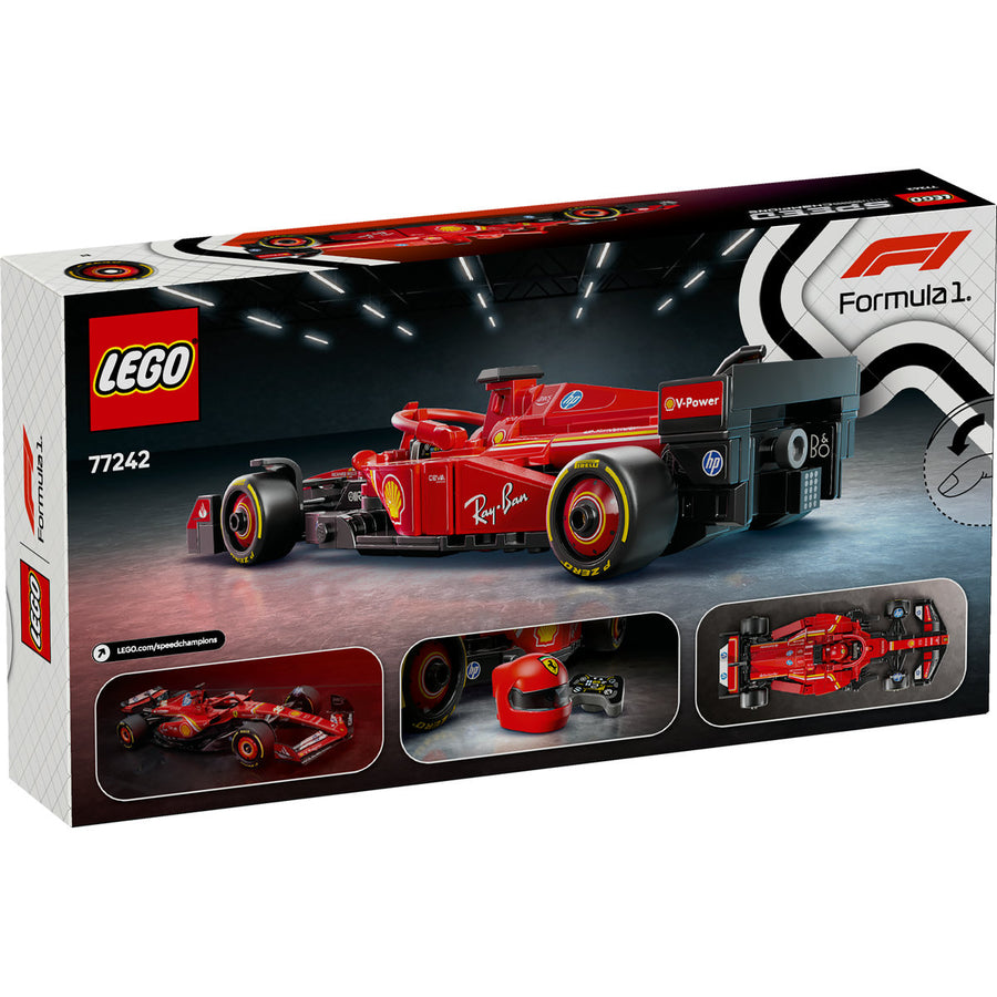 LEGO Speed Champions 77242 — Masina de curse F1® Ferrari SF-24 – imagine 3