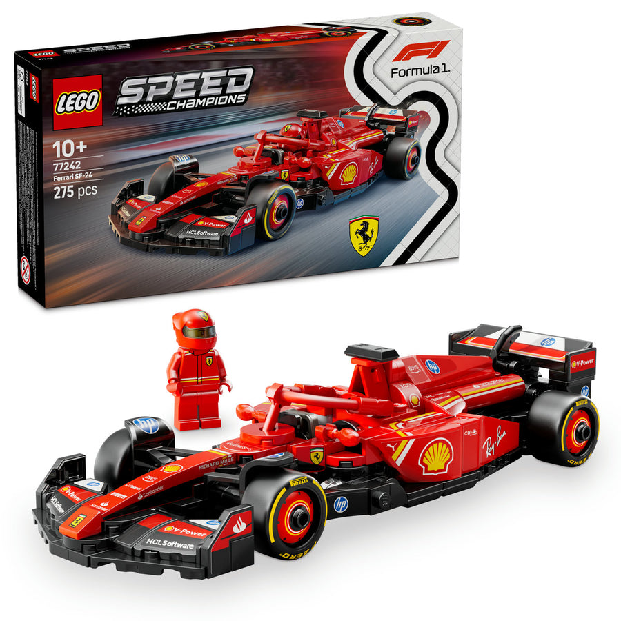 LEGO Speed Champions 77242 — Masina de curse F1® Ferrari SF-24 – imagine 1