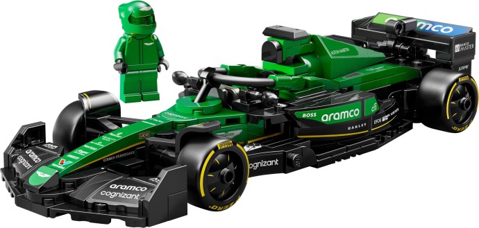 LEGO Speed Champions 77245 — Masina de curse Aston Martin Aramco F1® AMR24
