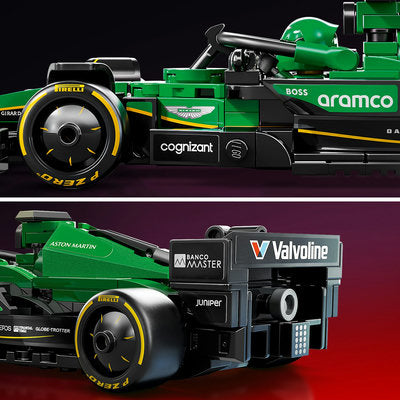 LEGO Speed Champions 77245 — Masina de curse Aston Martin Aramco F1® AMR24 – imagine 5