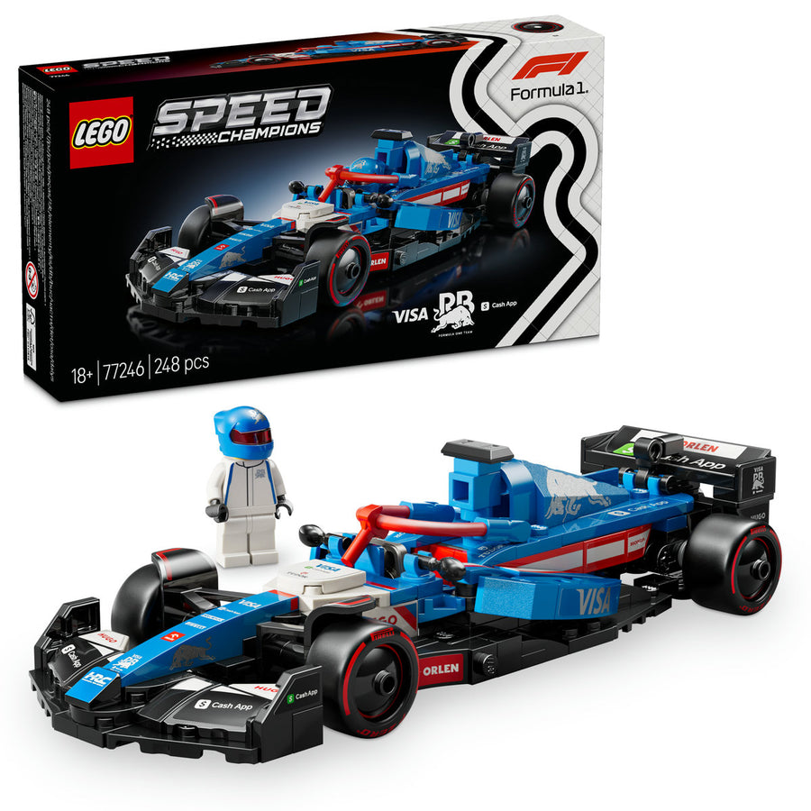 LEGO Speed Champions 77246 — Masina de curse F1® Visa Cash App RB VCARB 01 – imagine 1