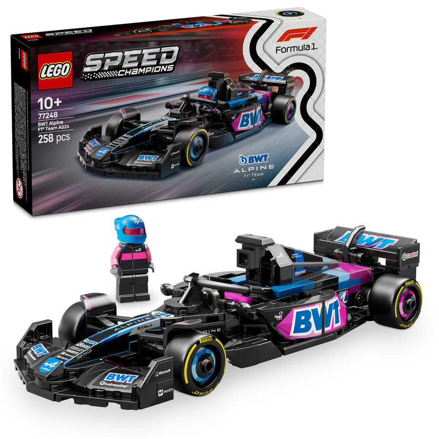 LEGO Speed Champions 77248 — Masina de curse BWT Alpine F1® Team A524 – imagine 1