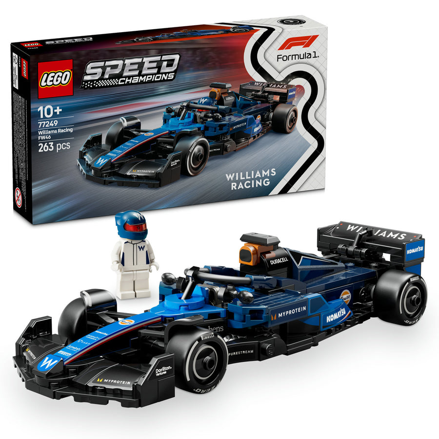 LEGO Speed Champions 77249 — Masina de curse F1® Williams Racing FW46 – imagine 1
