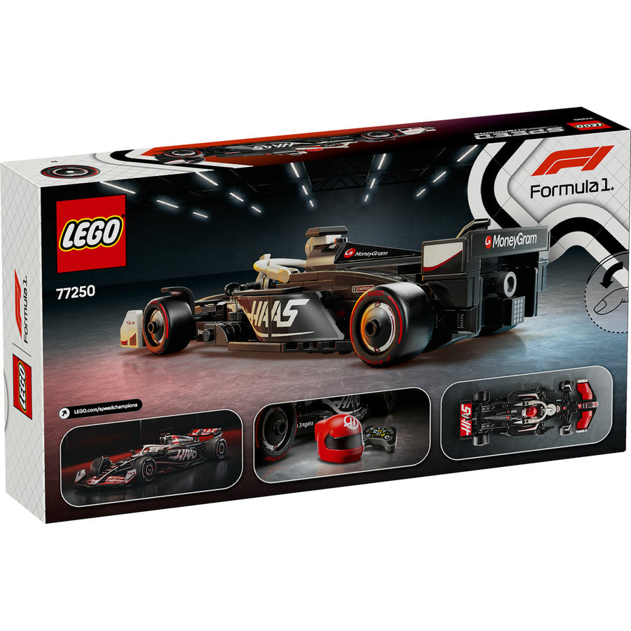 LEGO Speed Champions 77250 — Masina de curse MoneyGram Haas F1® Team VF-24 – imagine 3