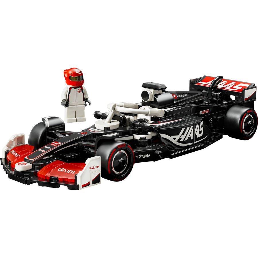 LEGO Speed Champions 77250 — Masina de curse MoneyGram Haas F1® Team VF-24 – imagine 7