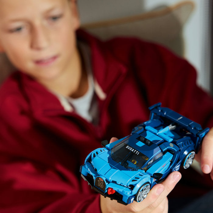 LEGO Speed Champions 77253 — Hipermașina sport Bugatti Vision GT – imagine 8