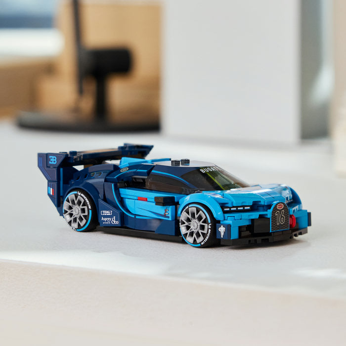 LEGO Speed Champions 77253 — Hipermașina sport Bugatti Vision GT – imagine 9