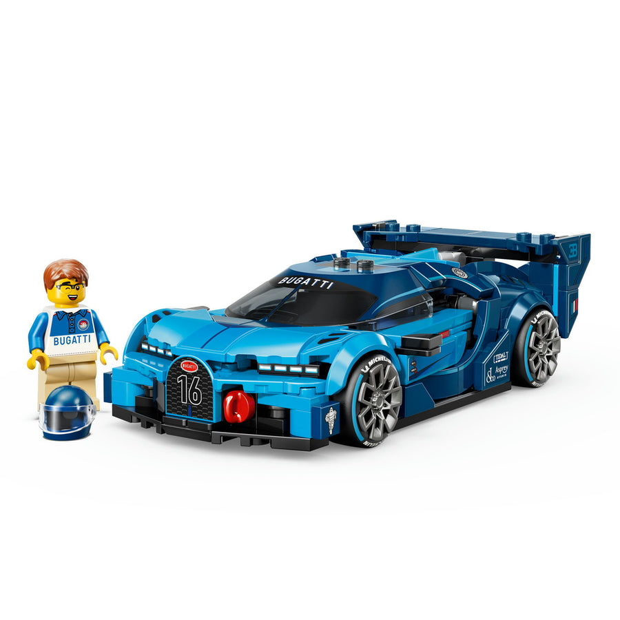 LEGO Speed Champions 77253 — Hipermașina sport Bugatti Vision GT – imagine 5