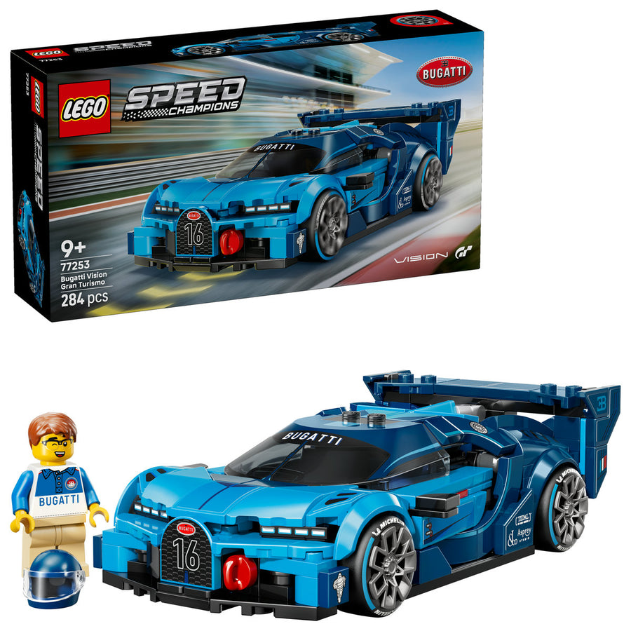 LEGO Speed Champions 77253 — Hipermașina sport Bugatti Vision GT – imagine 1
