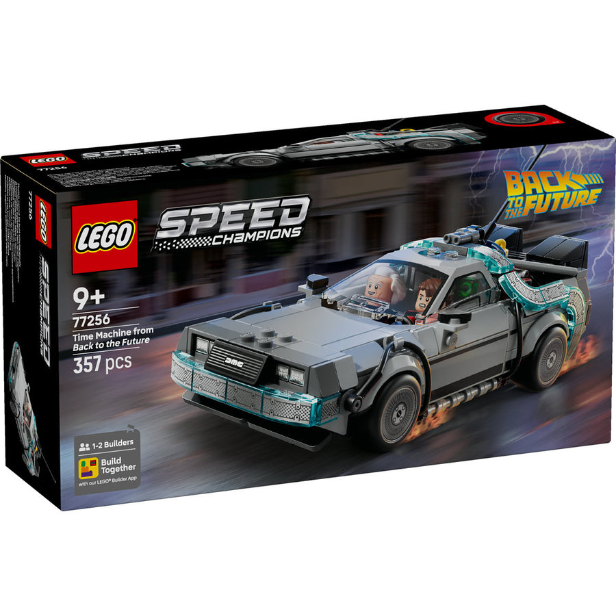 LEGO Speed Champions 77256 — Mașina timpului din Înapoi în viitor – imagine 2