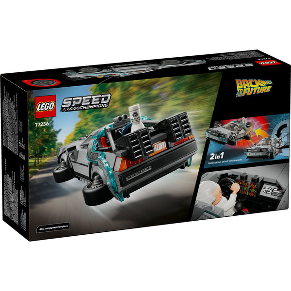 LEGO Speed Champions 77256 — Mașina timpului din Înapoi în viitor – imagine 3