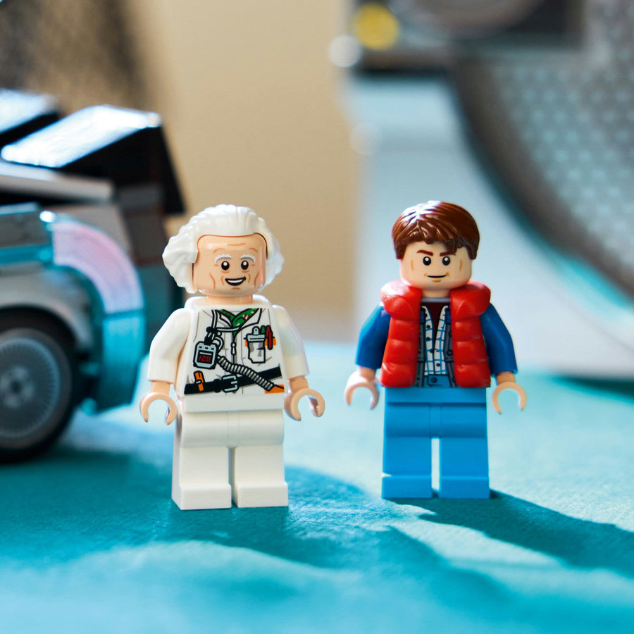 LEGO Speed Champions 77256 — Mașina timpului din Înapoi în viitor – imagine 5