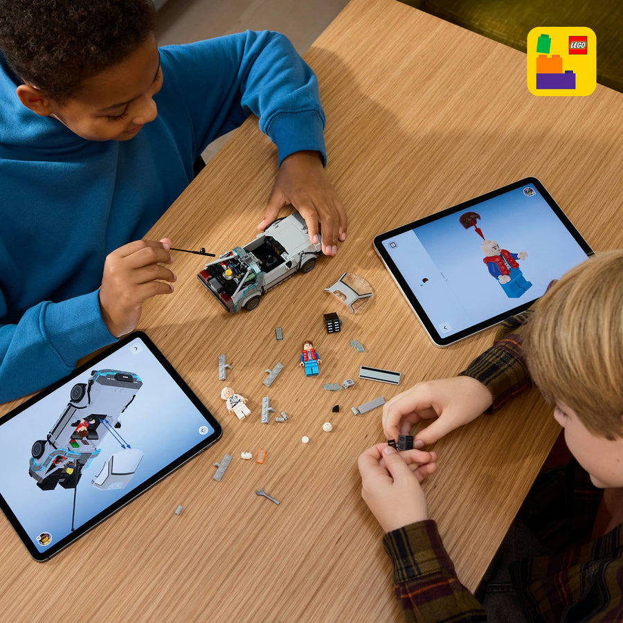 LEGO Speed Champions 77256 — Mașina timpului din Înapoi în viitor – imagine 6