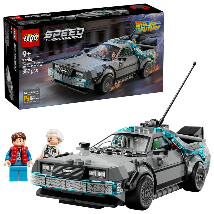 LEGO Speed Champions 77256 — Mașina timpului din Înapoi în viitor – imagine 1