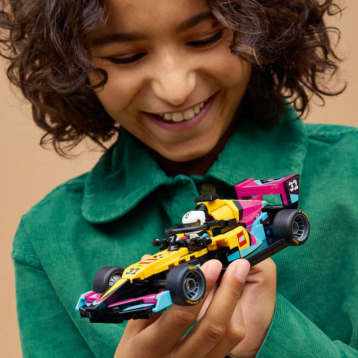 LEGO Speed Champions 77258 — Mașină de curse LEGO F1 ACADEMY – imagine 4