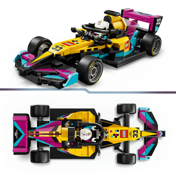 LEGO Speed Champions 77258 — Mașină de curse LEGO F1 ACADEMY – imagine 6