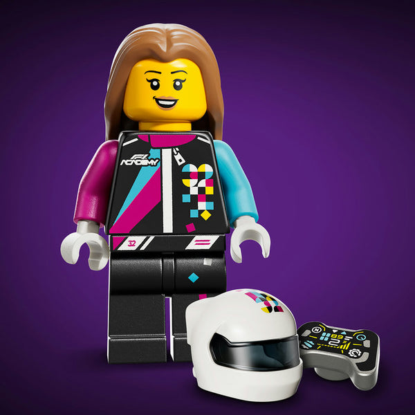 LEGO Speed Champions 77258 — Mașină de curse LEGO F1 ACADEMY – imagine 7