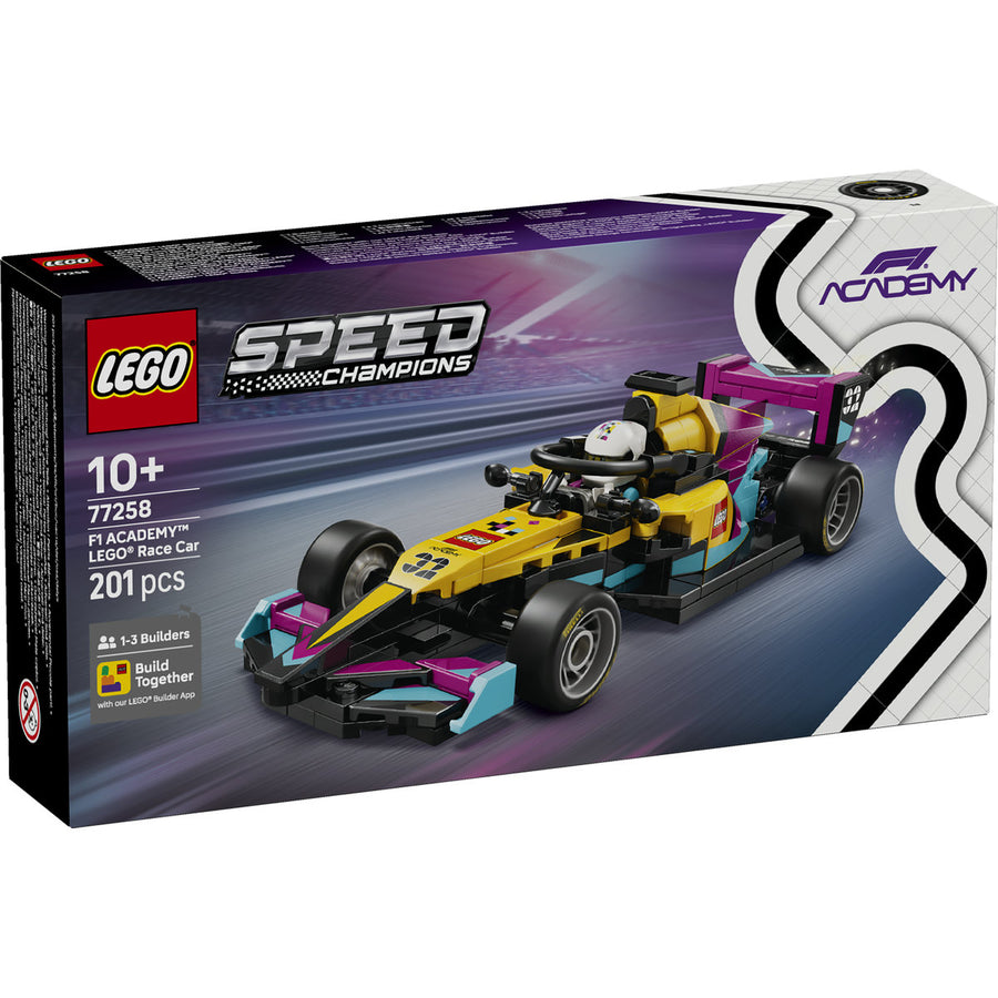 LEGO Speed Champions 77258 — Mașină de curse LEGO F1 ACADEMY – imagine 2