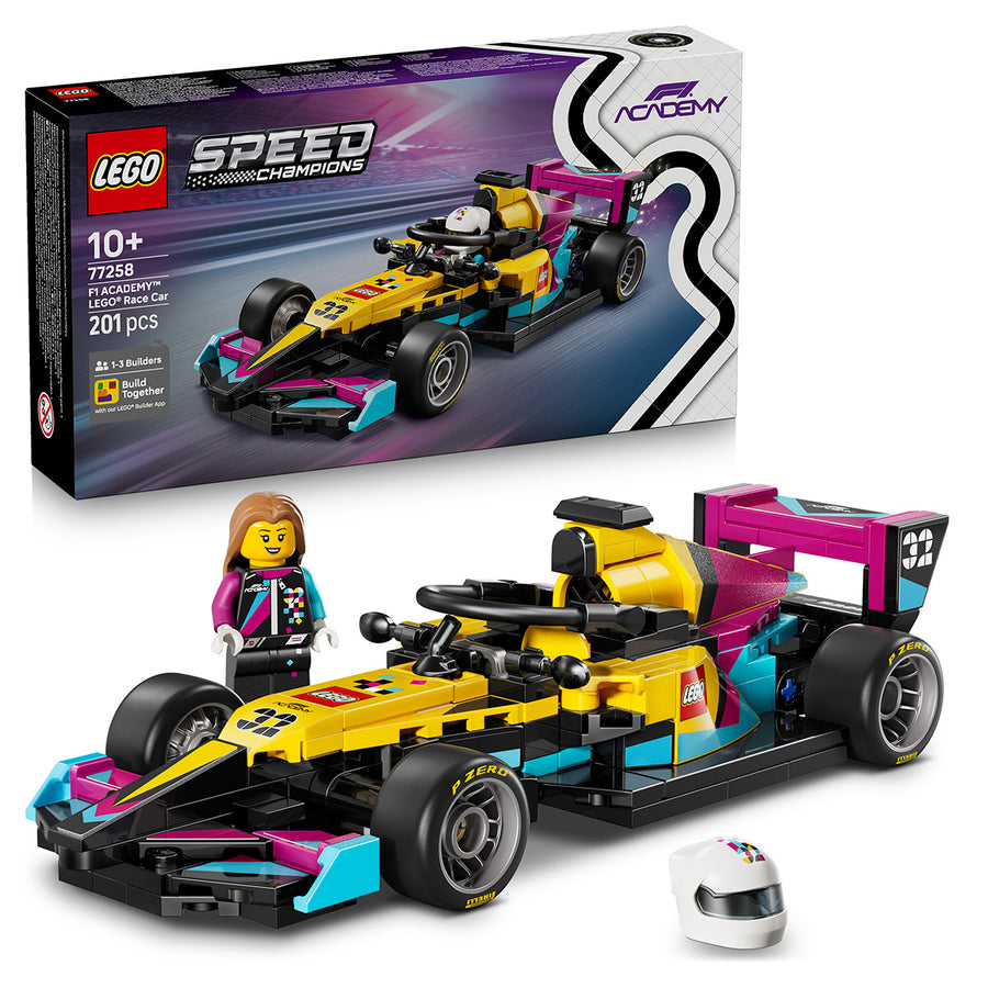 LEGO Speed Champions 77258 — Mașină de curse LEGO F1 ACADEMY – imagine 1