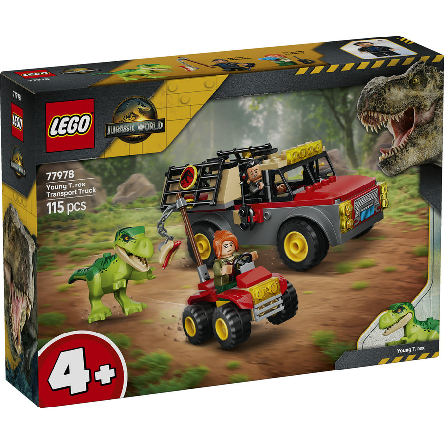 LEGO Jurassic World 77978 — Camionetă de transport pentru un tânăr T. rex