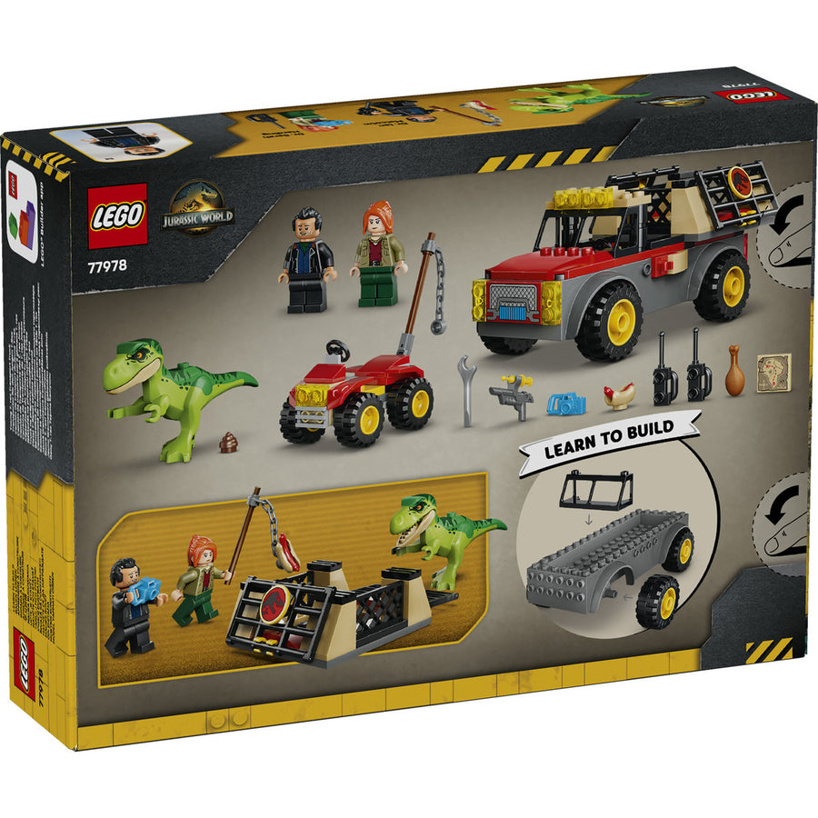 LEGO Jurassic World 77978 — Camionetă de transport pentru un tânăr T. rex