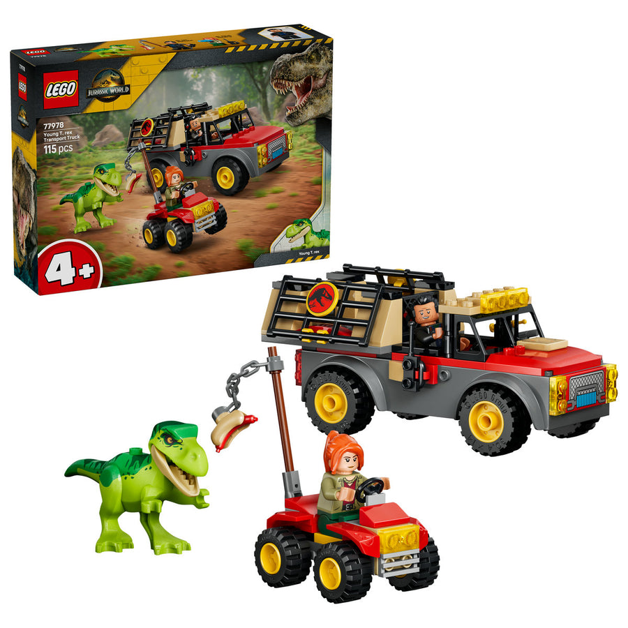 LEGO Jurassic World 77978 — Camionetă de transport pentru un tânăr T. rex