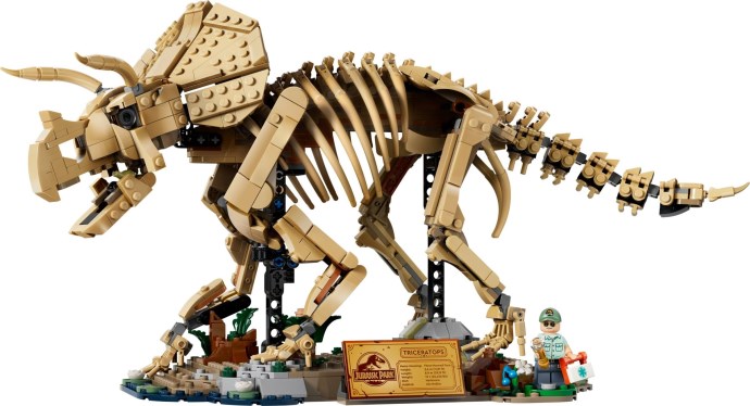 LEGO Jurassic World 77985 — Fosile de dinozaur: Triceratops