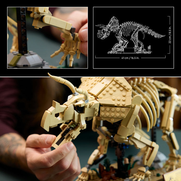 LEGO Jurassic World 77985 — Fosile de dinozaur: Triceratops – imagine 2