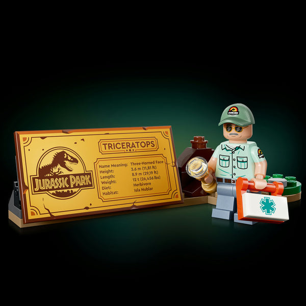 LEGO Jurassic World 77985 — Fosile de dinozaur: Triceratops – imagine 3