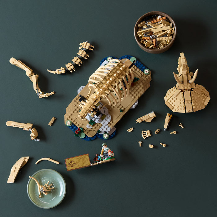 LEGO Jurassic World 77985 — Fosile de dinozaur: Triceratops – imagine 5