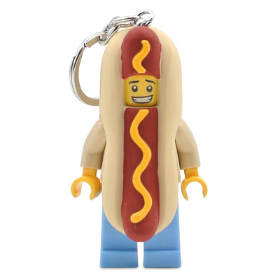 Breloc cu lanterna LEGO Baiatul Hot Dog