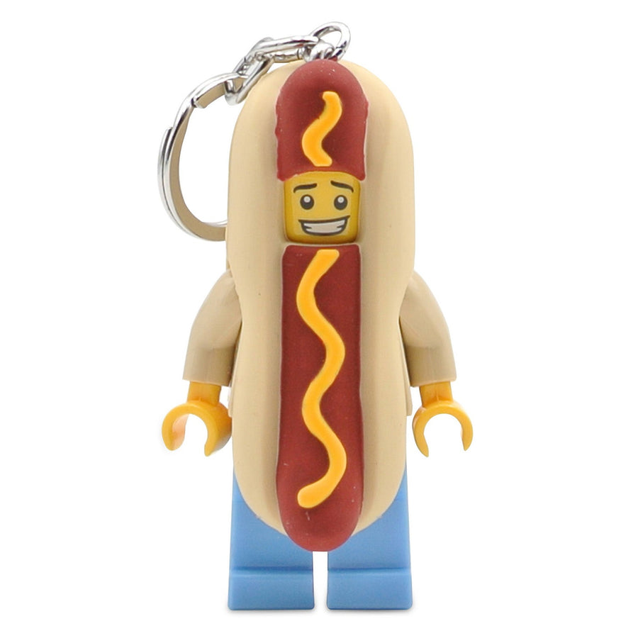 Breloc cu lanterna LEGO Baiatul Hot Dog