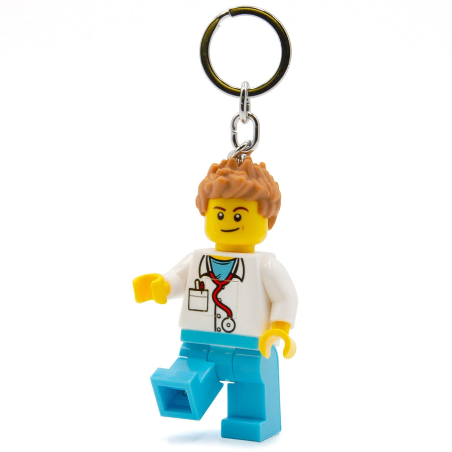 Breloc LEGO Iconic cu LED - Barbat Doctor