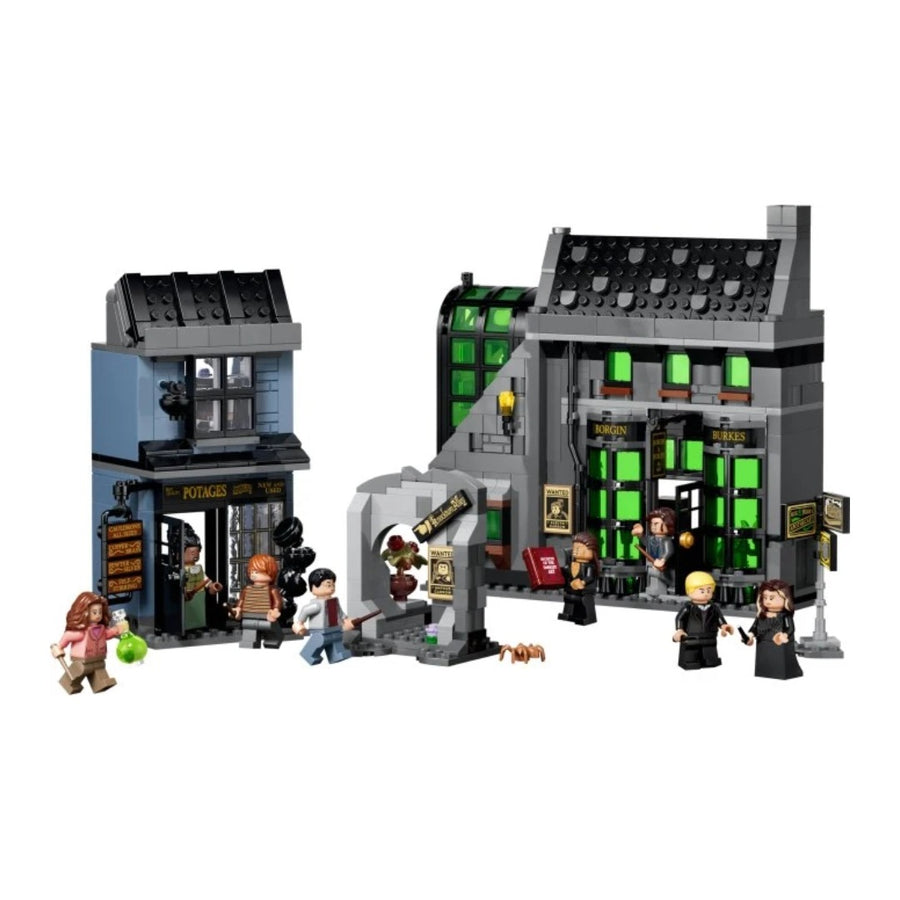 Pachet Harry Potter: 76471 Aleea Nocturnă + breloc LED Dobby cadou